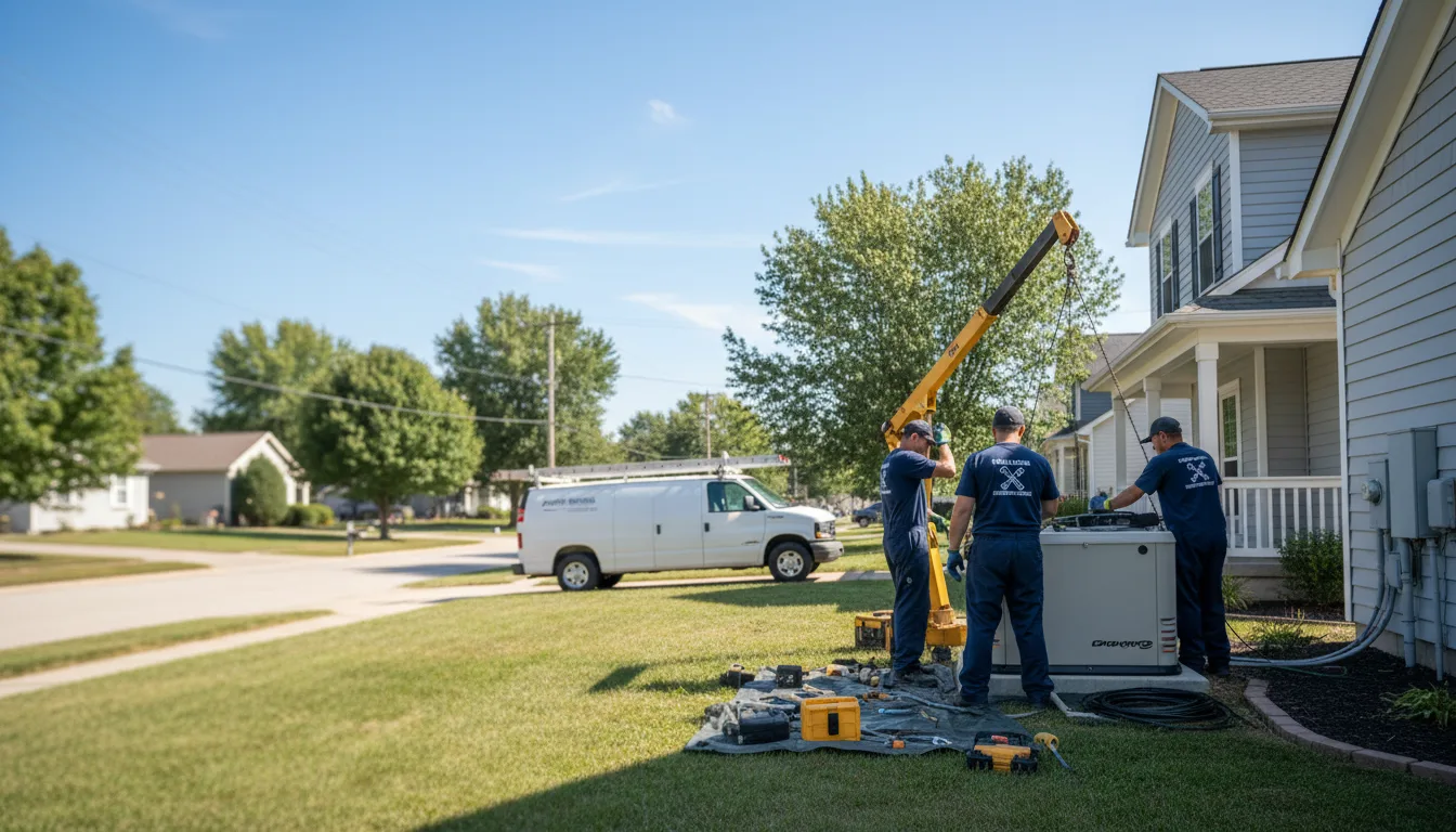 Generator Installation in Caddo Mills, TX near me
